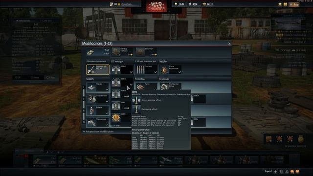 T-62 TANK GAMEPLAY - APDSFS Smoothbore (War Thunder 1.61 Gameplay)