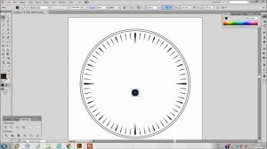Как нарисовать круговую шкалу со стрелкой в иллюстраторе