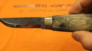 Нож Marttiini Black Lumberjack рукоять карельская береза с мин. обработкой