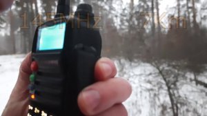 Quansheng TG KT2AT UV дальность связи в лесу