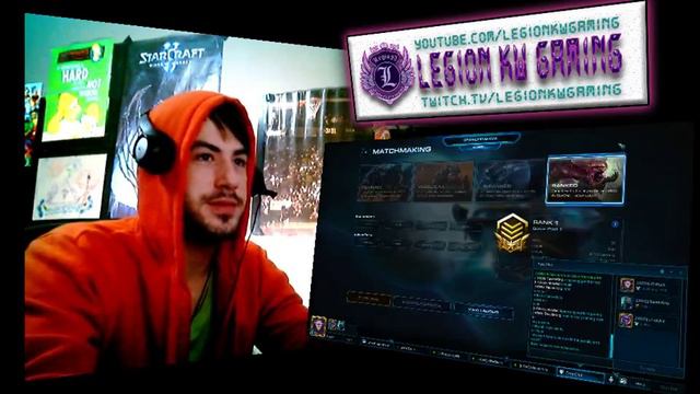 StarCraft 2 Heart of the Swarm : LKWG CLAN LADDER = WINSTREAK - 1 / 5 смотреть онлайн