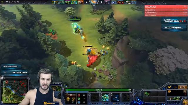 Natures Prophet Jungling - 6 Minute Midas Dota 2 смотреть онлайн