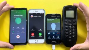 Incoming and Outgoing Calls Phone BMW VS Samsung Galaxy S9, IPhone 7, Samsung Galaxy GT-S7262