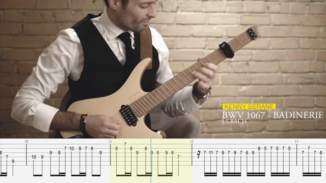 J.S.BACH - BWV 1067 Orchestral Suite no.2 Badinerie by Kenny SERANE смотреть онлайн