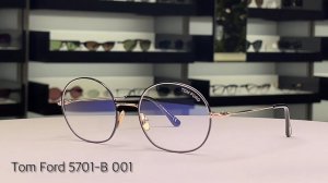 Примерка унисекс модели очков для зрения Tom Ford 5701 B 0019 из Италии в салоне СтокОптика