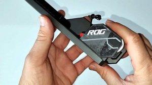 ASUS ROG HERCULX RGB Ekran Kartı Tutucu Kutu Açılışı