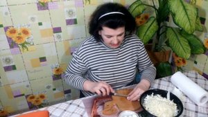 Легкий, быстрый салат из морепродуктов.Посейдон
