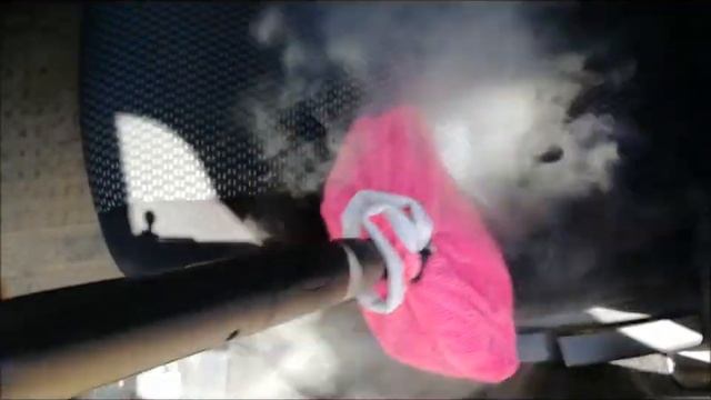 Тойота Королла. Уборка при помощи пароочистителя. смотреть онлайн