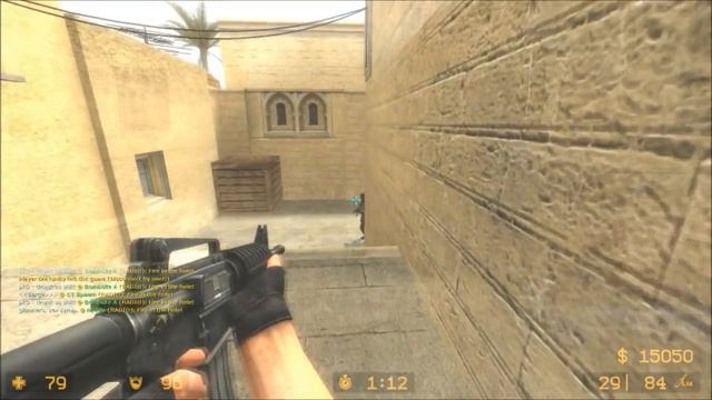 CS Source - How to stop a rush at catwalk смотреть онлайн