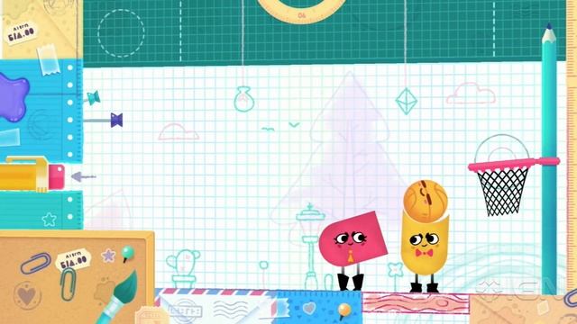 Nintendo Switch: Snipper Clips Gameplay Demo - Treehouse Live смотреть онлайн