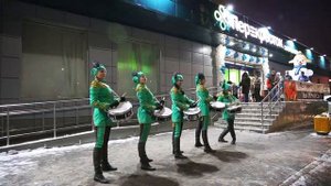 Открытие супермаркета «Перекрёсток» в Митино