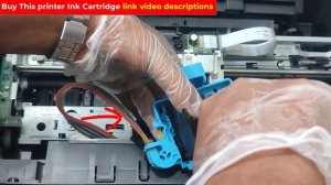 Fixing Color Missing on Hp Ink Tank wireless 415-310-410-315-418-319-419 remove air in ink pipes.