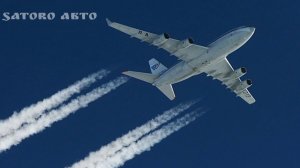 Почему за самолётом тянутся белые полосы? ЭТО ФИЗИКА!