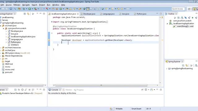 Spring Bean ambiguity problem resolution смотреть онлайн