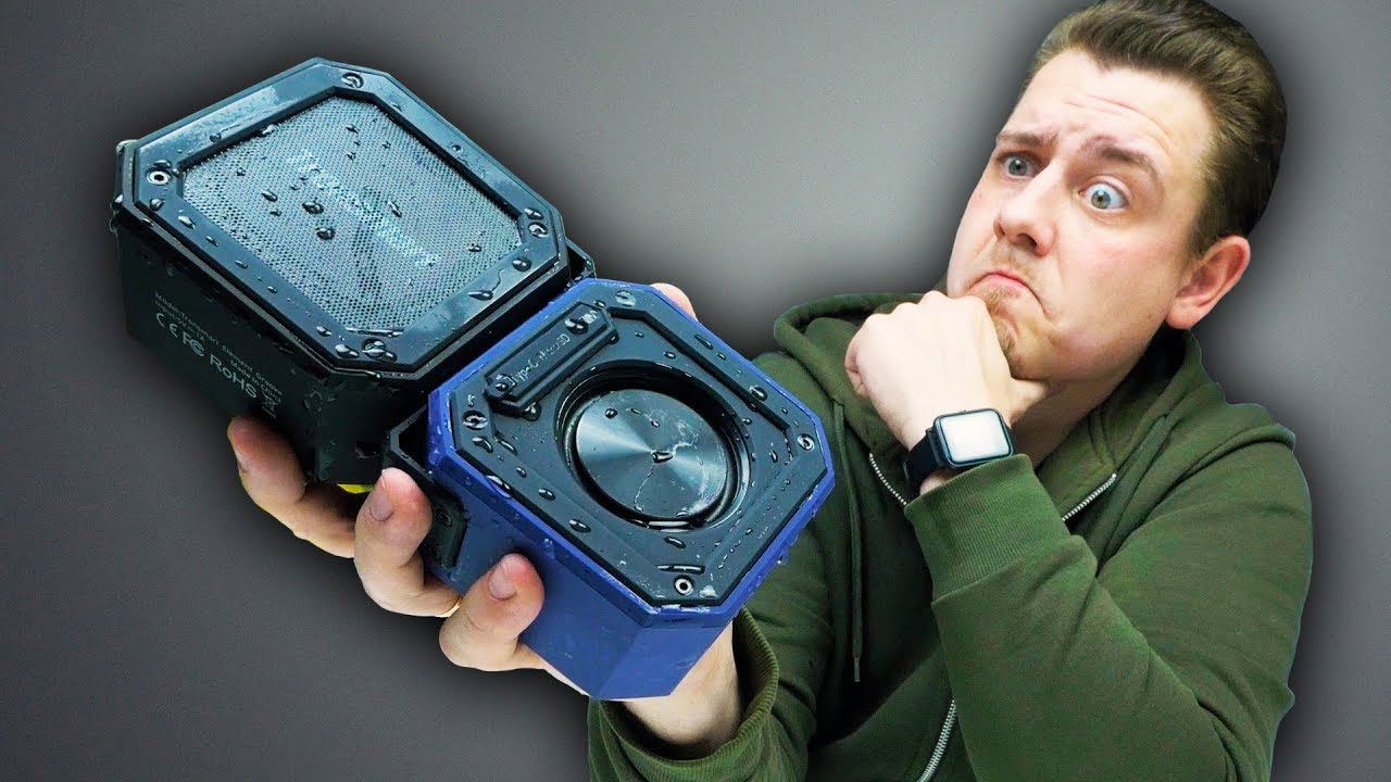 Этим колонкам всё пофиг! Топи, бросай и музыку слушай! смотреть онлайн