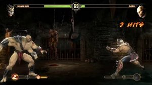 Mortal Kombat 9 - Shao Kahn vs Goro (Expert) PC