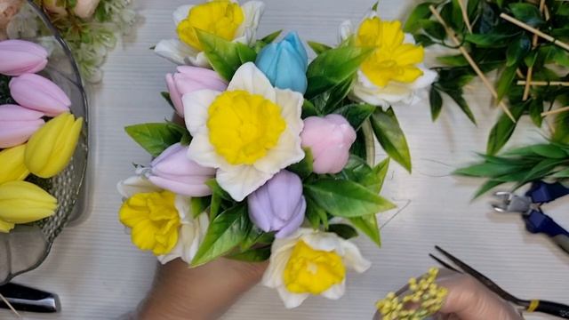 мастер класс по сборке букета из мыльных тюльпанов своими руками. мыловарение для начинающих