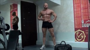 Тренировка дома и на турнике - Диета и тренировка день 3. Вес Юрия 98.5 кг - 1.5 кг