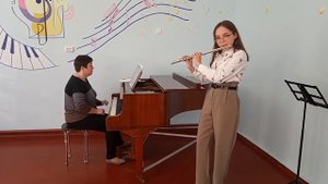 С.Рахманинов "Итальянская полька" флейта. Лесовая Полина