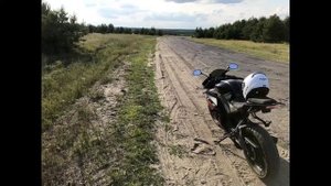 Разгон мотоцикла 250 кубов  0-100км/ч