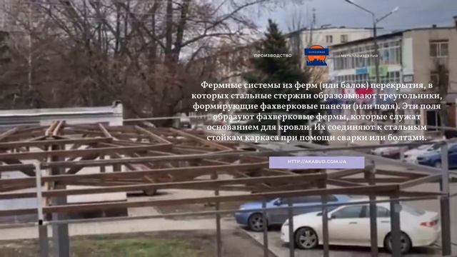 Изготовление металлического каркаса под магазин. Металлоконструкции и металлоизделия. НАВЕСЫ