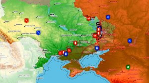 14.07.2024  Карта боевых действий. Укрорейх атакует беспилотниками