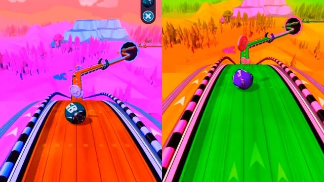 Going Balls VS Color Ball VS Reversed Balls SpeedRun Gameplay iOS Android All Levels 2750 смотреть онлайн