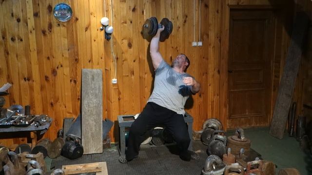 50 KG DUMBBELL WITH 60 MM HANDLE PRESS SEATED 12 REPS ЖИМ ГАНТЕЛИ 50КГ РУЧКА 60 ММ 12 РАЗ СИДЯ смотреть онлайн