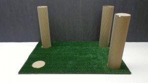 Дом для кота из картона своими руками