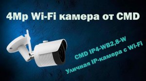 4Мп Wi-Fi камера от CMD | Удаленный доступ через Bitvizion | ТЕКО