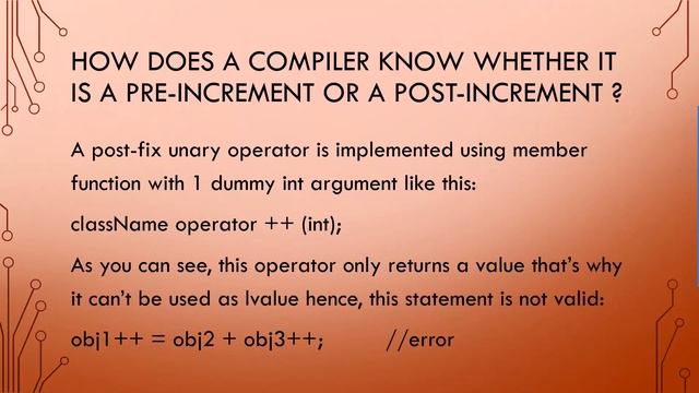 Increment and Decrement Operator Overloading in C++ | C++ for Beginners | Urdu/Hindi