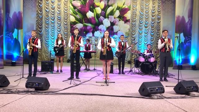 "Вечер в Гаване" А.Сандовал. Эстрадно-джазовый ансамбль. г.Вилейка, Беларусь. смотреть онлайн