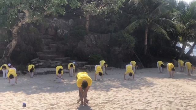 Yoga Dance On Beach| Tum Hi Ho | Master Praveen