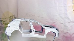 Restoration Abandoned Damaged BMW X7 2020 Model Car