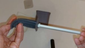 Ёршик силиконовый для унитаза Toilet Brush, с креплением на стену. Распаковка.
