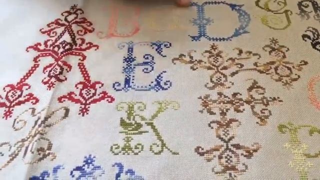 Вышивальные итоги за полгода- очень много вышитых работ
