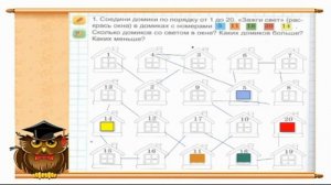 Основы математики Тема "Мои соседи. Больше. Меньше. Столько же"