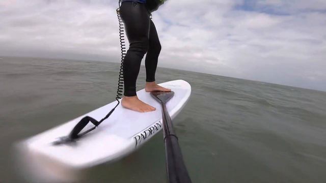 Bay Downwinder Runs with Phil in the Escort Vessel (South Wind)
