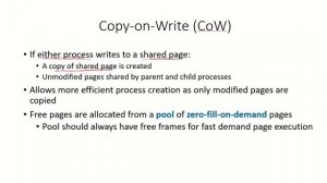 OS50 - Copy on Write | Operating Systems