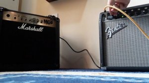 Fender Champions 20 vs Marshall MG15 R
