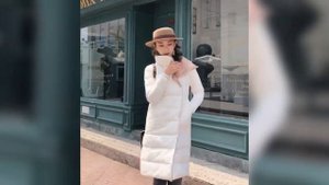 ❄Ультралегкая Женская Куртка Fitaylor на Белом Утином Пуху. Зимний Двусторонний тонкий пуховик