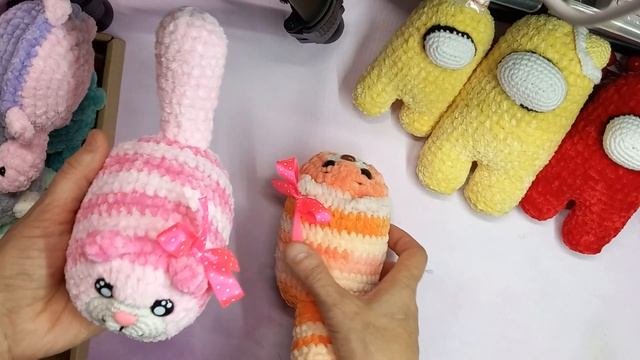 Осенняя неделя стартов амигуруми. Итоги . Игрушки для ярмарки. #неделя_стартов_амигуруми