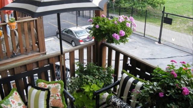 Терраса в цветах 63 красивых примера смотреть онлайн