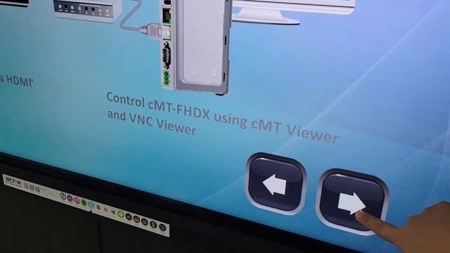 cMT-FHDX-820 with 65" Touch TV