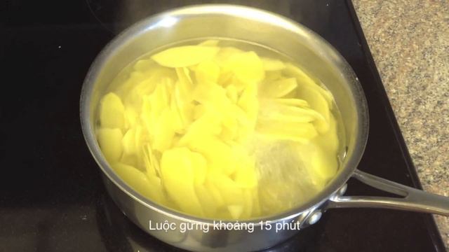 Candied Ginger Mứt gừng