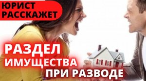 Раздел имущества ‼️ Юрист расскажет ? Семейные споры, развод