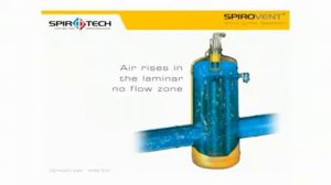 Принцип работы сепаратора воздуха SpiroVent