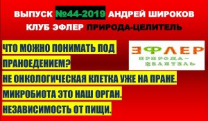 ПРАНОЕДЫ - УДЕЛ ИЗБРАННЫХ ИЛИ ЕСТЕСТВЕННЫЙ ПРОЦЕСС У КАЖДОГО? РОЛЬ МИКРОБИОТЫ В НЕЗАВИСИМОСТИ.