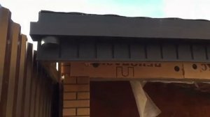 Радиусный водосточный желоб