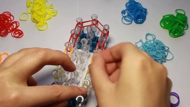 "ПАЦИФИК" ИЗ РЕЗИНОК на станке | Фигурки из резинок смотреть онлайн